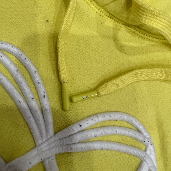 TNA BALTIC LOGO YELLOW HOODIE SIZE XS - Picture 6 of 12